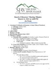SJRV - 03-14-2023 - BOD Meeting Agenda