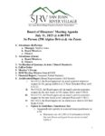SJRV - 07-11-2023 - BOD Meeting Agenda