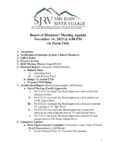 SJRV - 11-14-2023 - BOD Meeting Agenda
