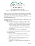 SJRV - 10-05-2020 - Resolution 2020-01 - Signs