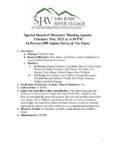 SJRV - 02-21-2023 - Special BOD Meeting Minutes