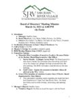 SJRV - 03-14-2023 - BOD Meeting Minutes