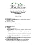 SJRV - 12-05-2023 - Annual Meeting Minutes